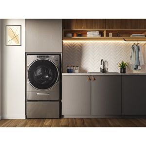 Pedestal Organizador para Máquina de Lavar Front Load Brastemp 15kg - B5P15BS