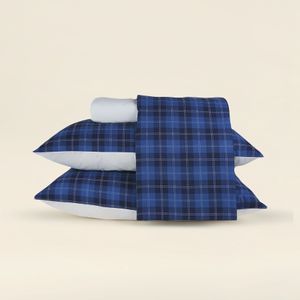 Jogo de Cama Microfibra Tartan - A\CASA