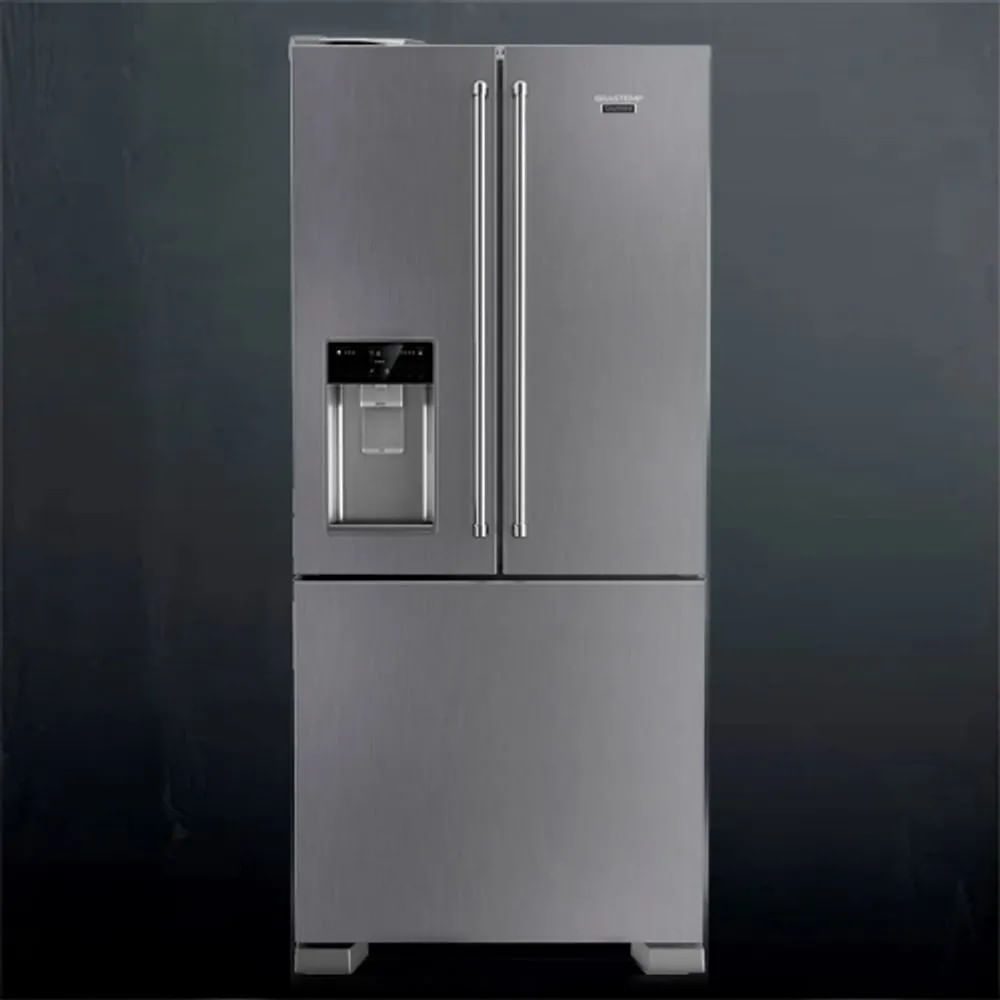 Geladeira Brastemp Gourmand Frost Free French Door 515l Inox 110v Brh86arana