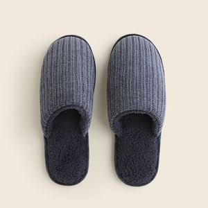 Pantufa Chenille Cinza - A\CASA