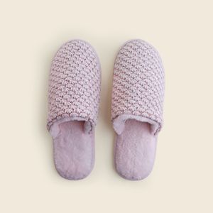 Pantufa Popcorn Rosa - A\CASA