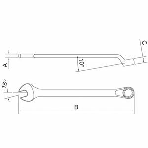 Chave Combinada Tramontina Pro 25mm – 44660/125