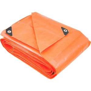 Lona Polietileno 12x6m Laranja 200 Micras Reforçada - Vonder