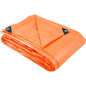 Lona polietileno 6x4m laranja 150 micras média - Vonder