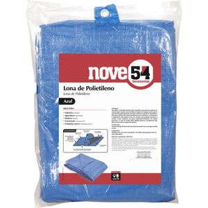 Lona polietileno 3x2m azul 100 micras leve - Nove54