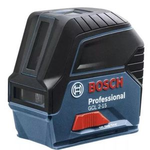 Nível à Laser 15 Metros 2 Linhas Gcl 2-15 com Maleta Bosch