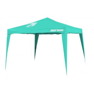 Tenda Gazebo Dobrável Alum. 3,00 X 3,00 m Turquesa - Mormaii