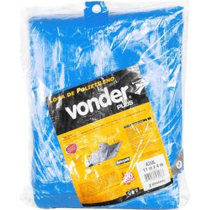 Lona Reforçada Azul 11x4m  - Vonder