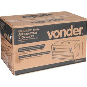 Gabinete para Ferramentas com 2 Gavetas  - Vonder