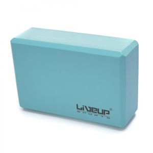 Bloco De Yoga 22,8X15,2X7,6Cm Azul Liveup