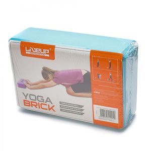 Bloco De Yoga 22,8X15,2X7,6Cm Azul Liveup