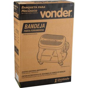 Banqueta Para Mecanico Com Porta Ferramentas Vonder