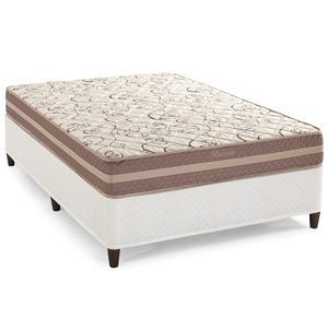 Cama Box Desmontável Herval Casal Bolzano, 62x138x188 cm, Molas Ensacadas