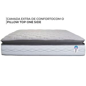 Cama Box Herval Queen Adapt, 73x158x198 cm, Molas Ensacadas