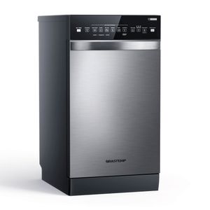 Lava-Louças Brastemp 10 Serviços com Ciclo Pesado e Delicado Inox BLF10BR