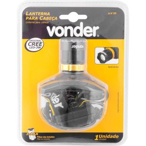 Lanterna led cree llv55 para cabeça 3AAA - Vonder