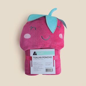 Toalha Poncho Algodão Moranguito - A\BABY