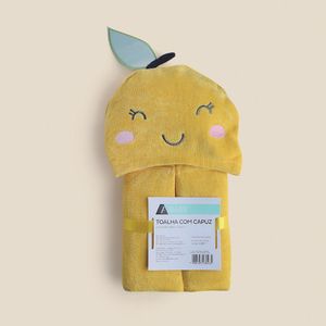 Toalha Capuz Algodão Pêra - A\BABY