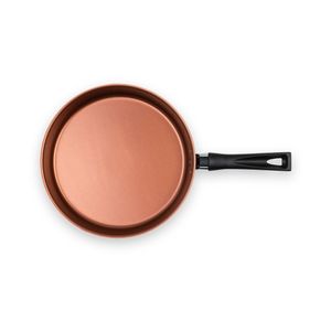Frigideira Alta 24 cm 1,95 L Revestimento Pro-flon Antiaderente Cor Cinza Range Linha Topázio Brinox