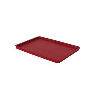 Bandeja Slim Vermelho Bold Casual Coza 34,6 x 24,5 x 1,5 cm