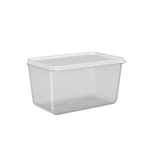 Pote 600ml Natural Basic Coza 14 x 9,3 x 7,4 cm - 600ml