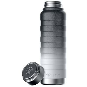 Garrafa Térmica Termolar Moove, Preto Degradê, 710 ml