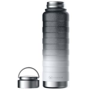 Garrafa Térmica Termolar Moove, Preto Degradê, 710 ml