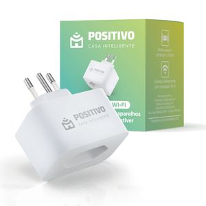 Smart Plug Wi-Fi Positivo Casa Inteligente