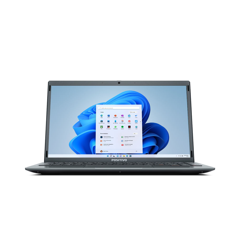 Notebook - Positivo C4120f-s Celeron N4020 1.10ghz 4gb 120gb Ssd Intel Hd Graphics Windows 11 Home Motion 14" Polegadas