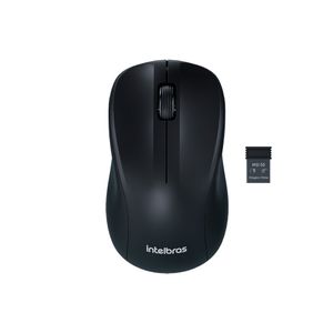 Mouse Intelbras Sem Fio Preto MSI50