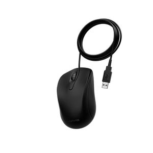 Mouse Intelbras Com Fio Preto MCI10