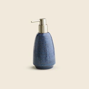 Porta Sabonete Líquido Ceramica Denim - A\CASA