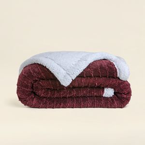 Edredom Sherpa Soft Marrom -  A\CASA