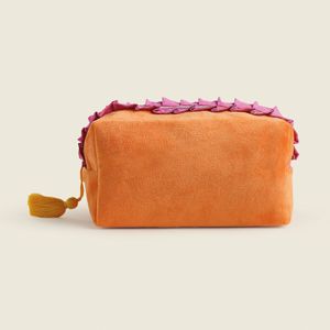 Necessaire Ivy Laranja 15x19cm - A\CASA