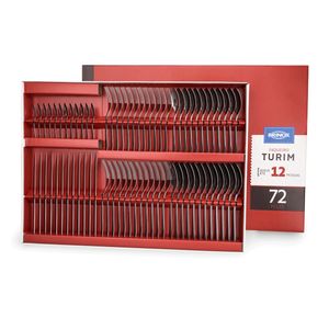 Faqueiro 72 peças - Turim