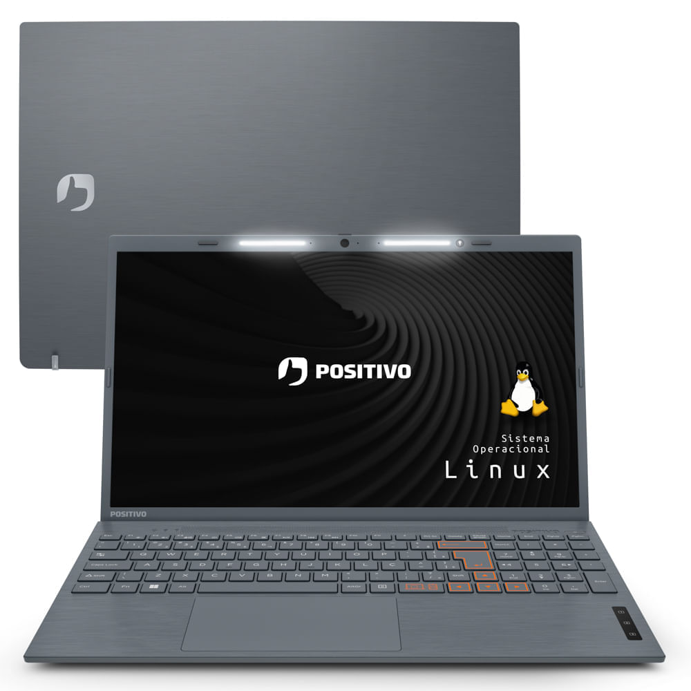 Notebook - Positivo C4128a Celeron N4020 1.10ghz 4gb 240gb Ssd Intel Hd Graphics Linux Vision C15 15,6" Polegadas