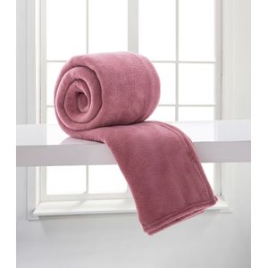 Manta Home Design Casal de Microfibra Corttex Rosa