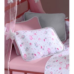 Fronha Avulsa Baby Estampada Vivaldi Cinza