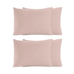 Kit 4 Fronhas em Malha Lisa Vivaldi Off White