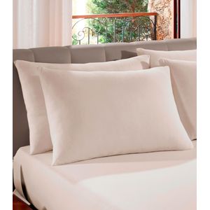 Kit 4 Fronhas em Malha Lisa Vivaldi Off White