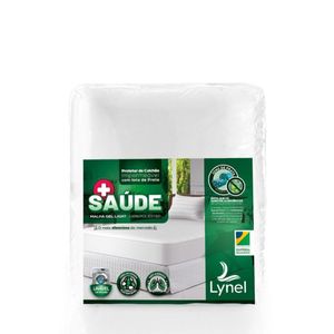 Protetor de Colchão +Saúde Solteiro Lynel Branco