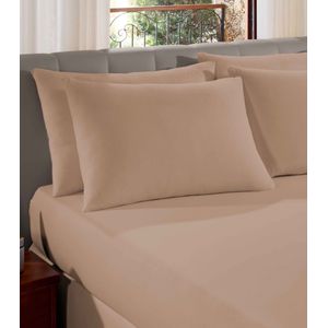 Fronha Avulsa Premium Fio Penteado Lisa Vivaldi Marrom