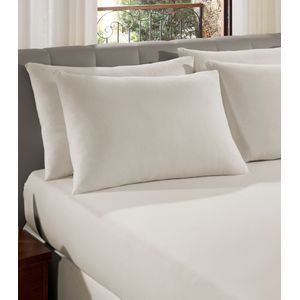 Fronha Avulsa Premium Fio Penteado Lisa Vivaldi Off White