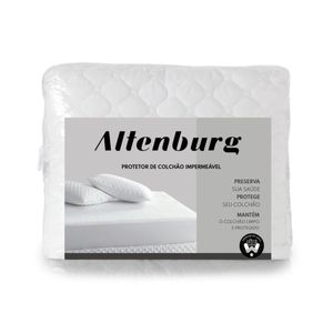 Protetor de Colchão Impermeável Casal Altenburg Branco