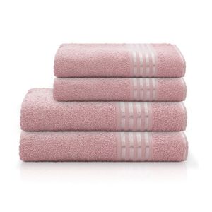 Toalha de Rosto Decor Camesa Rosa