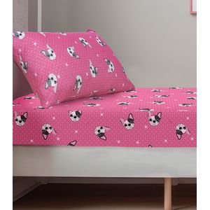 Jogo De Cama Solteiro Kids Doce Vida Rosa