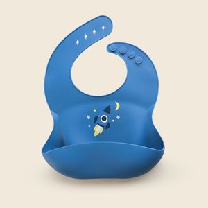 Babador Silicone Space Azul - A\BABY