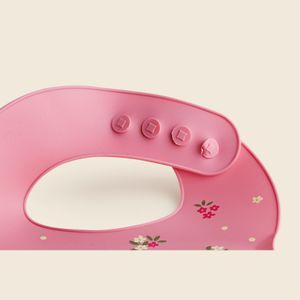 Babador Silicone Farm Rosa - A\BABY