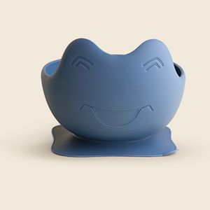 Bowl Silicone com Ventosa Azul - A\BABY