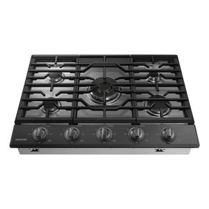 Cooktop 5 bocas Samsung Preto com Wifi e Dupla Chama NA30N6555TG